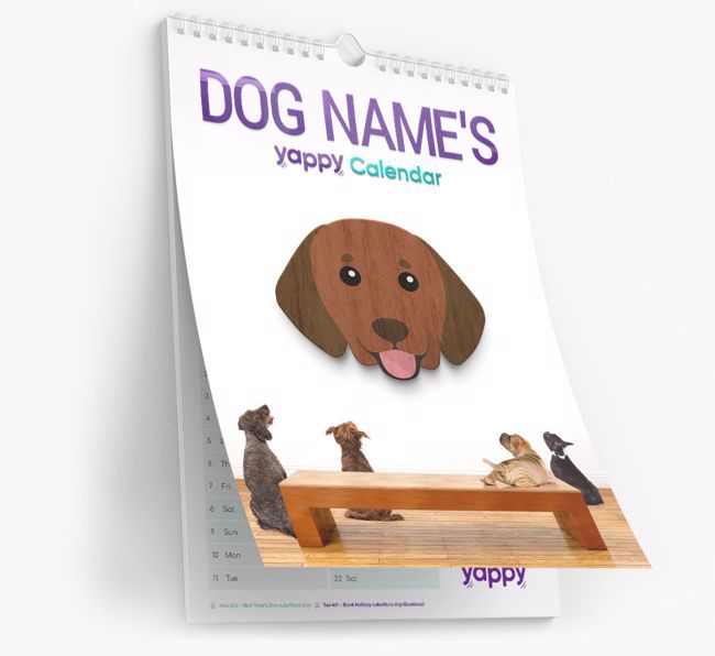 Personalised {dogsName}'s 2024 Calendar